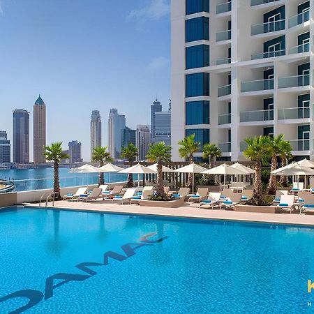 Sleek Studio In Prive With Stunning Canal View Dubai Exterior foto